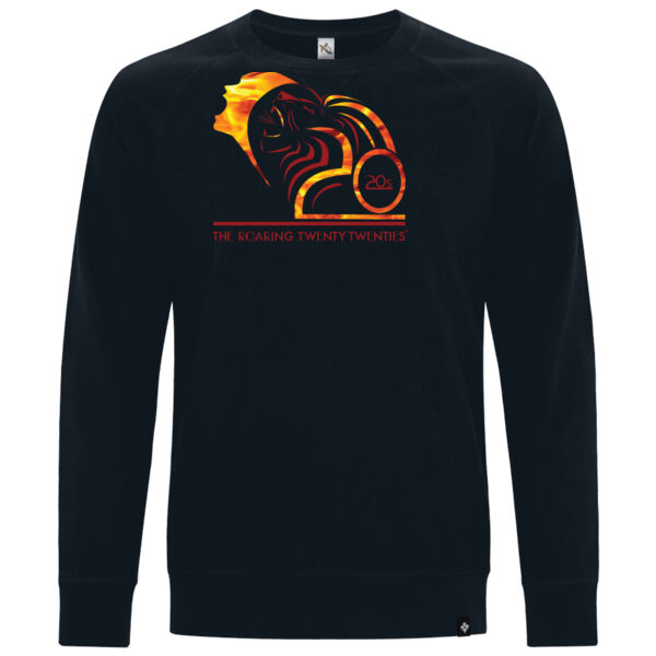 Unisex Lightweight Sweatshirt Orange Thumbnail