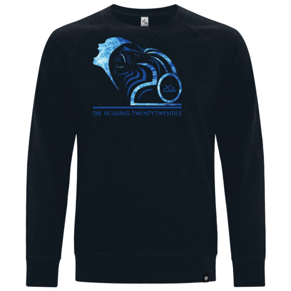 Unisex Lightweight Sweatshirt Blue Thumbnail